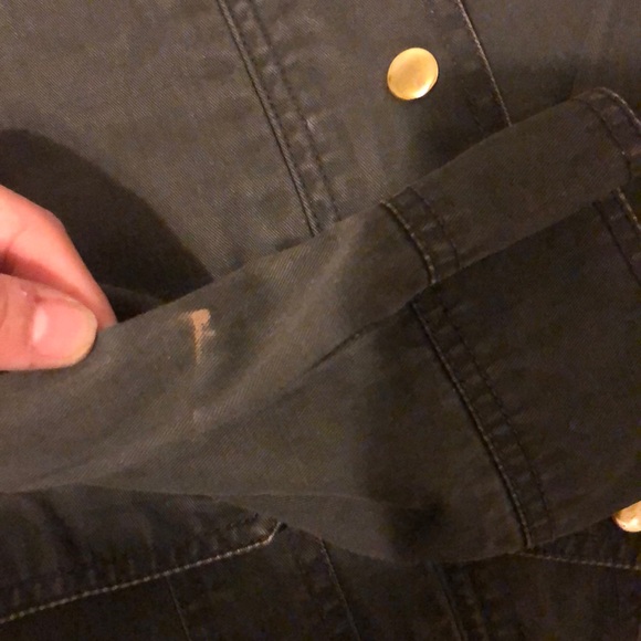 J.Crew Relaxed Boyfriend Field Jkt - Dark Green - Picture 4 of 4